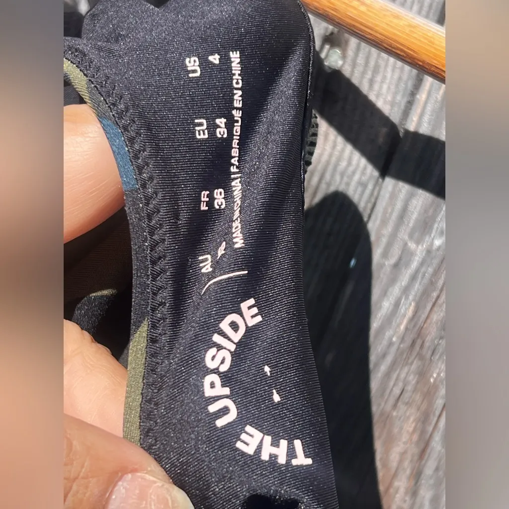 THE UPSIDE
Camouflage Jumpsuit In Army Camo Green Size 4 - Image 11