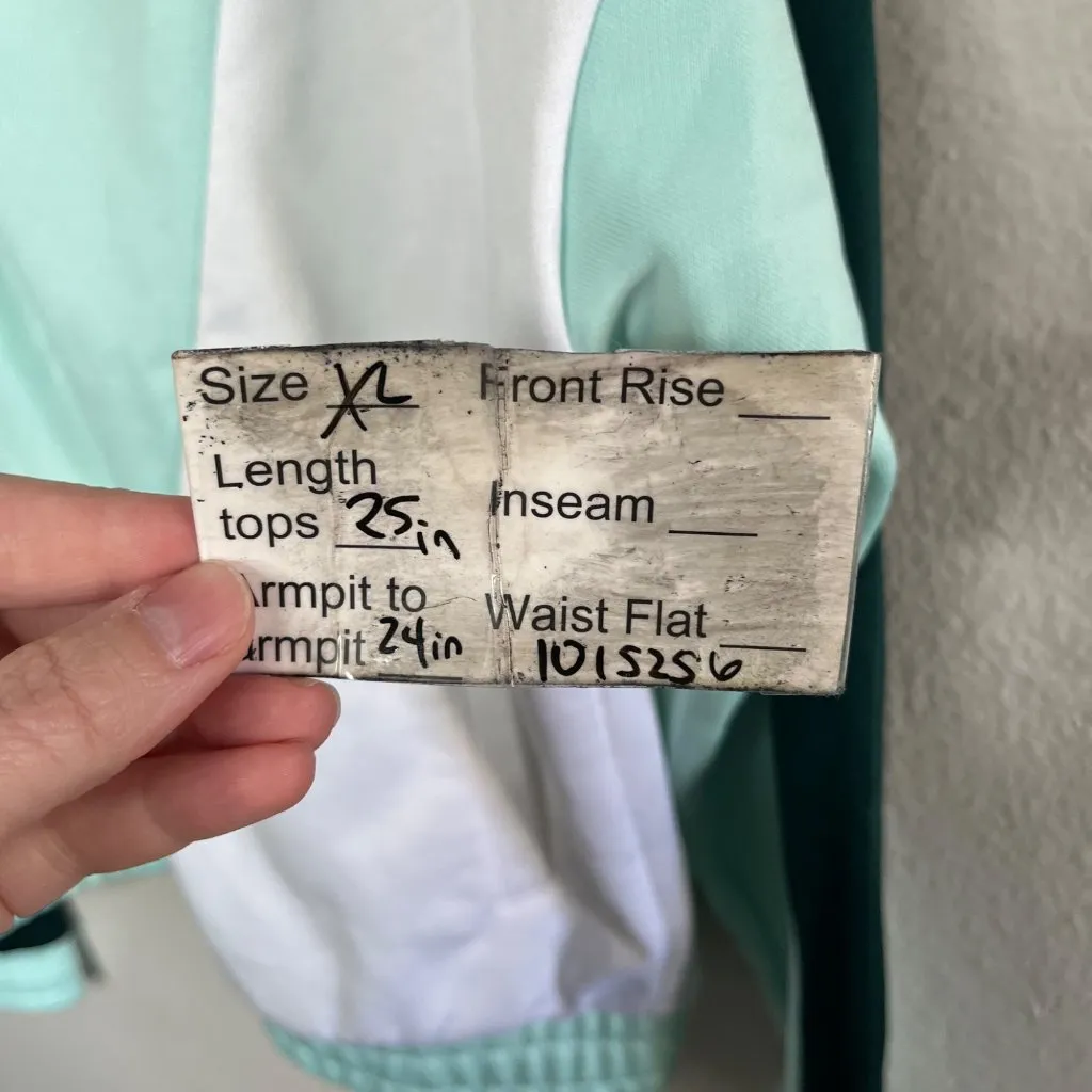 Puma Womens Sporty XTG Color Black Zip Up Track Jacket XL - Image 10