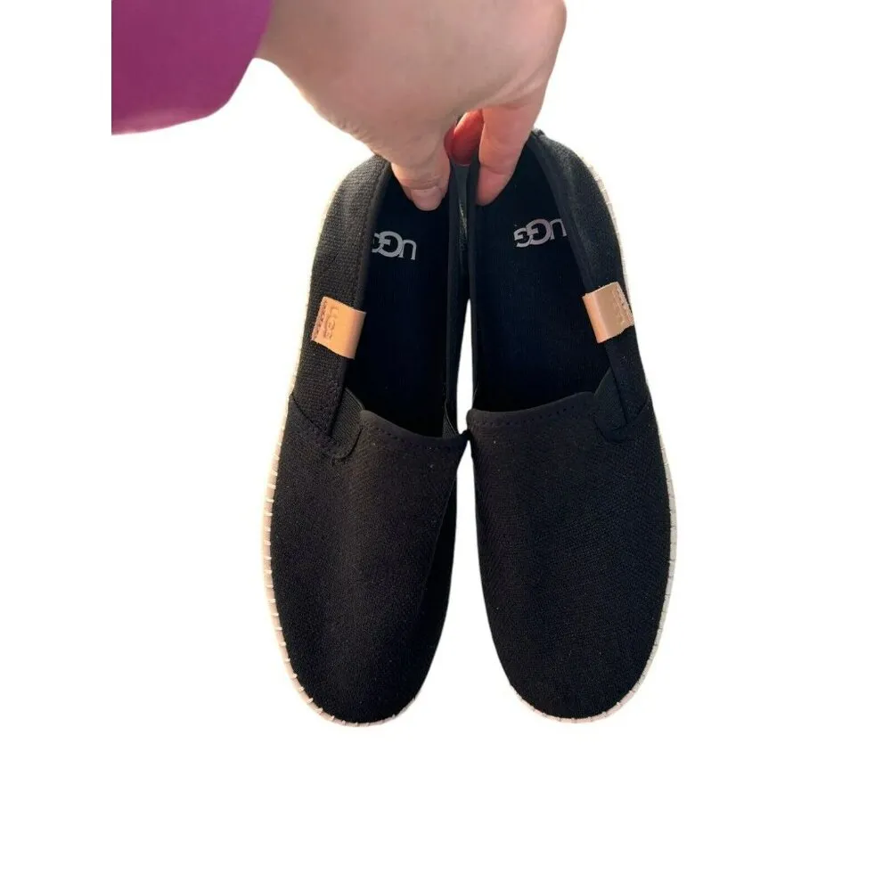 NWOB UGG Womens Luciah Black Sneaker size 9.5 NWOB MSRP $90 - Image 11