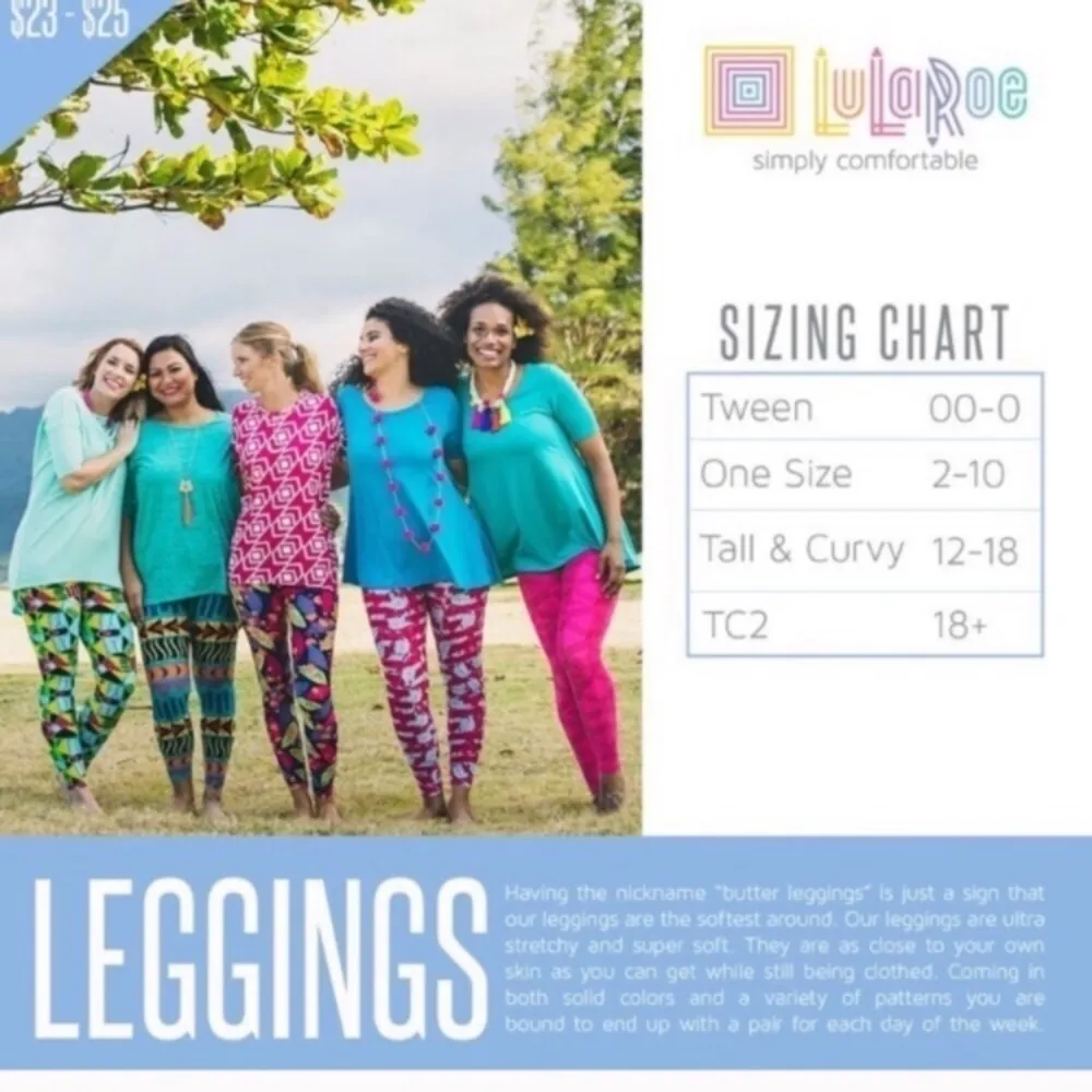 LuLaRoe Softest Wheat Print Leggings - Image 4