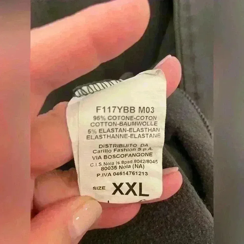 Lizalu‎ Women’s Khaki Lace Long Sleeveless Comfort Hoodie Size XL Green - Image 5