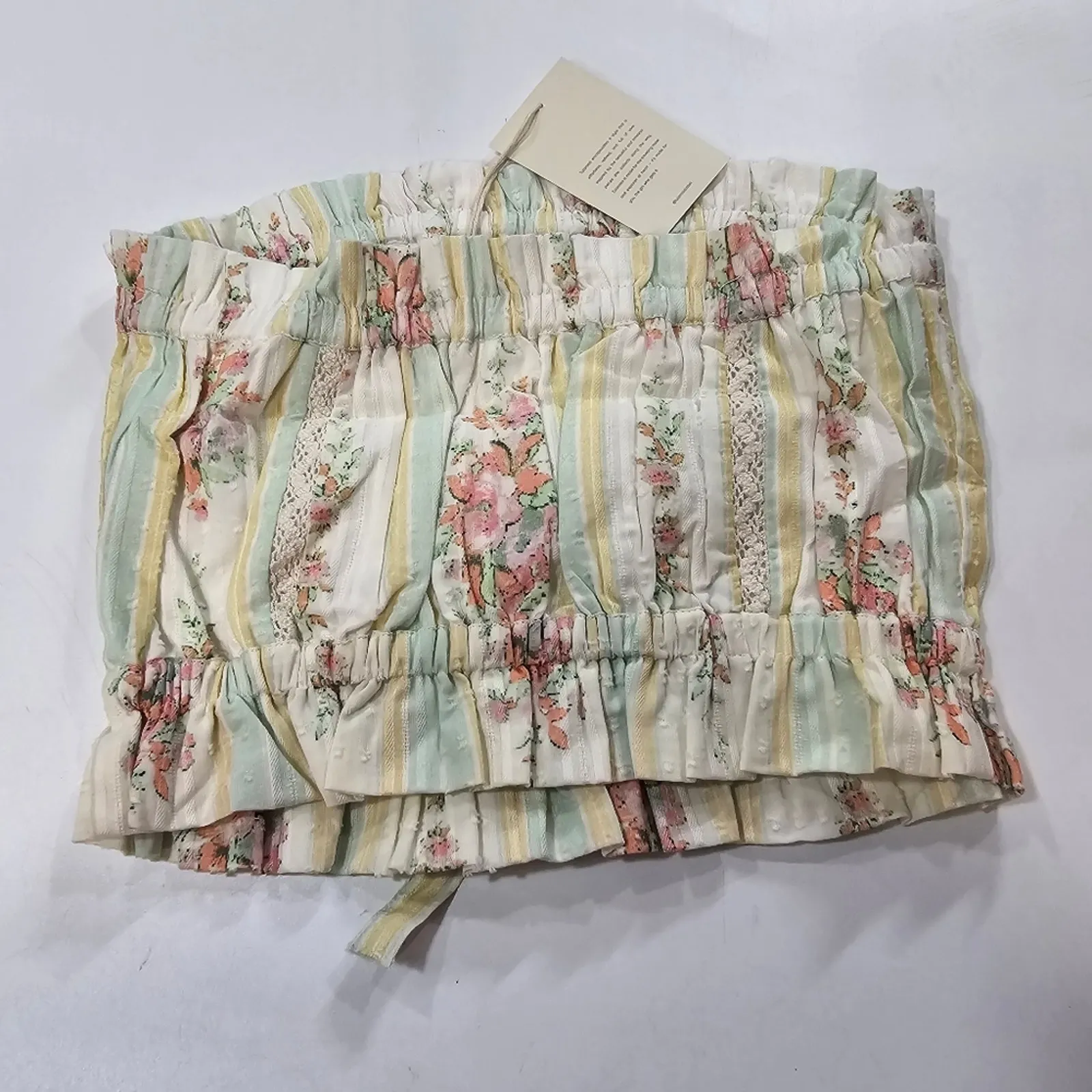 Tularosa Shayna Top in Vintage Blue Floral XS - Image 10