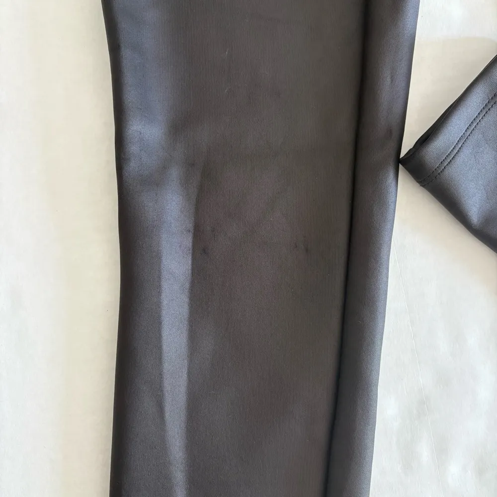 Express Faux Leather Leggings Black XS - Image 4