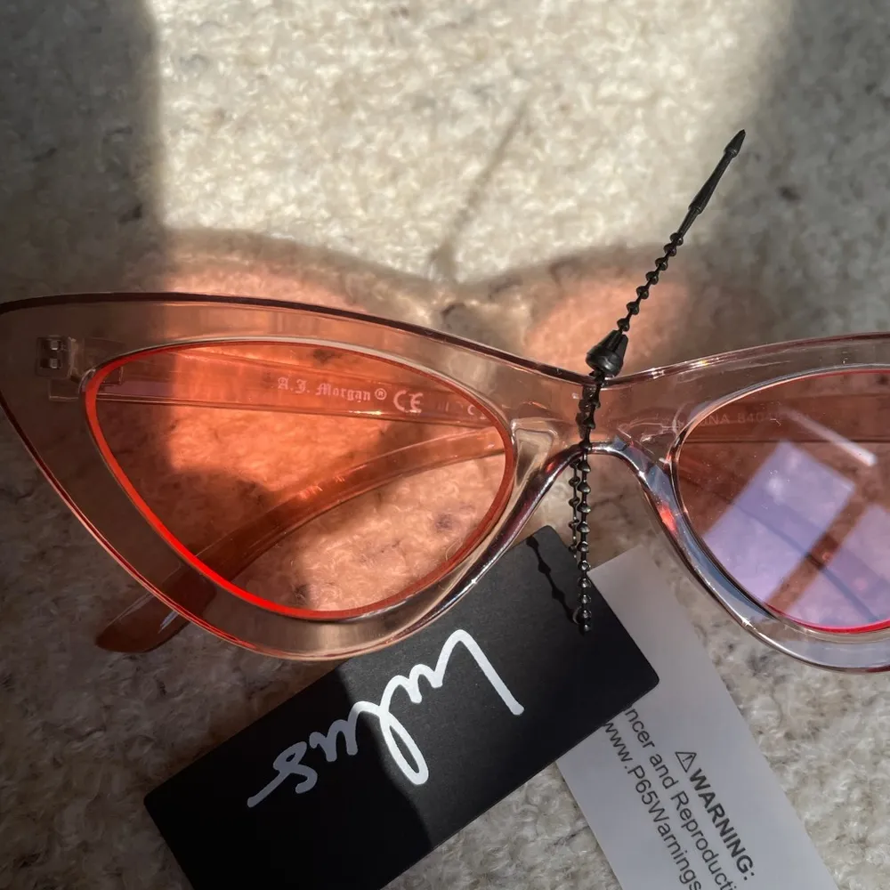 NWT Lulus Pink Mirrored Cat - Image 4