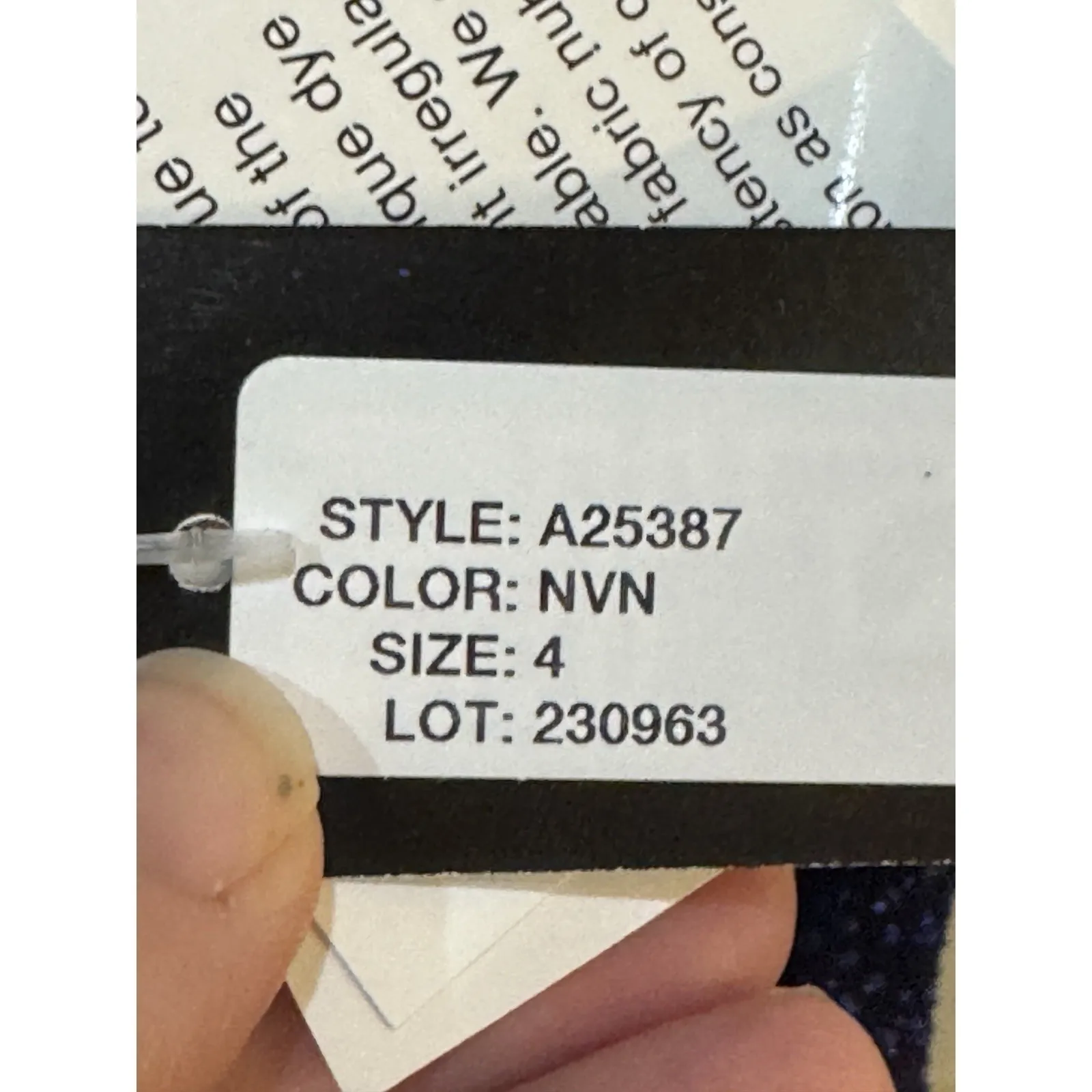 Betsy & Adam Cowl Neck Sparkle Shimmer Short Cocktail Dress Blue Size 4‎ - Image 6