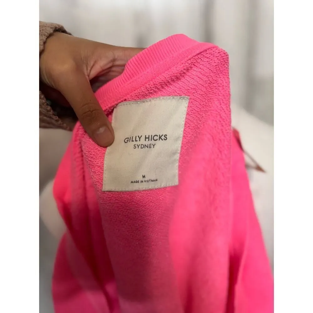 Gilly Hicks hot pink sweater - Image 5