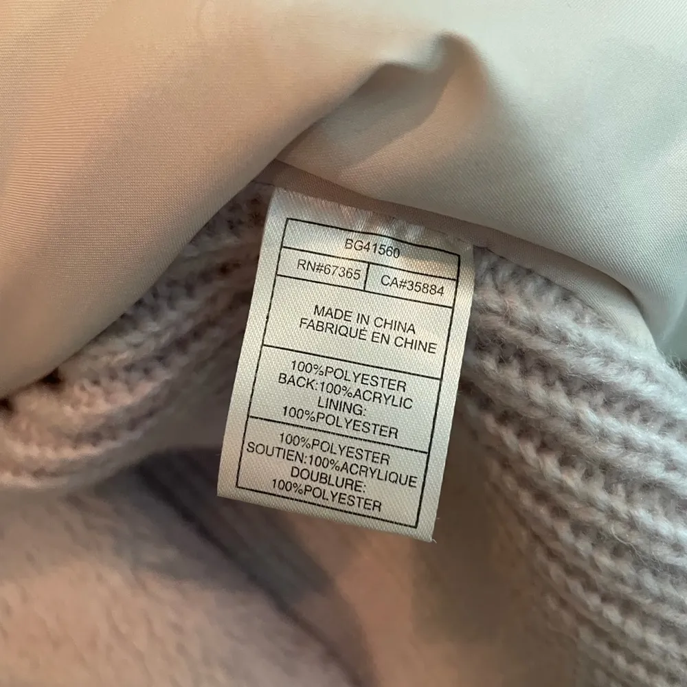 BB‎ Dakota Faux Fur Shearling Vest Cream Size XS - Image 8