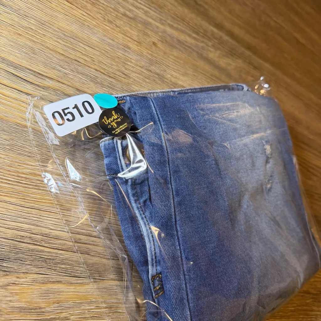 Diesel Distressed Ripped Blue Skinny Jeans - Blue Denim Sweatpants Stretchy 27 - Image 16