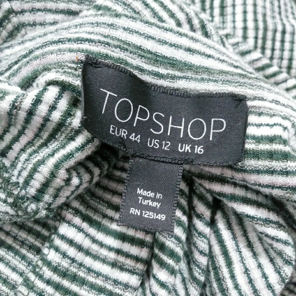 Topshop striped dress  
Size US 12  
Fit and flare - Image 4