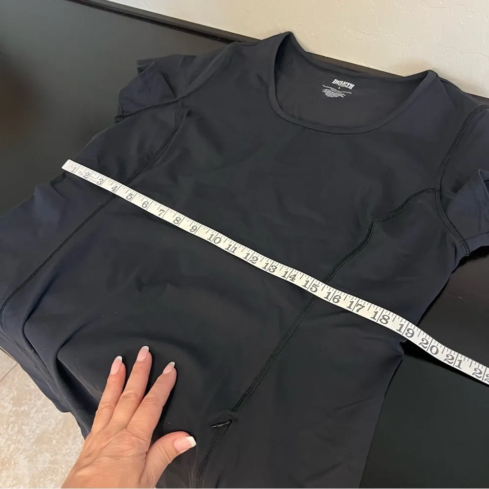 Duluth Trading NoGA Naturale Cotton Short Sleeve Dress, NWOT size L Black Size L - Image 9