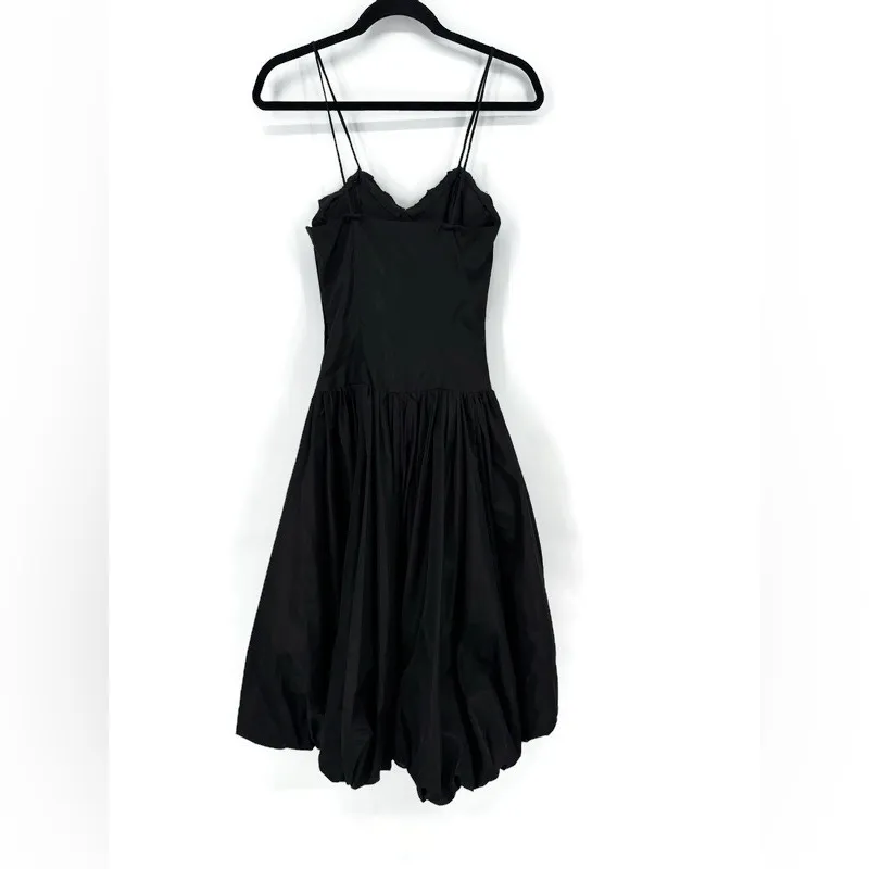 Vintage 1950s Emma Domb California Black Sequin Full Skirt Evening Dress XS - Image 7