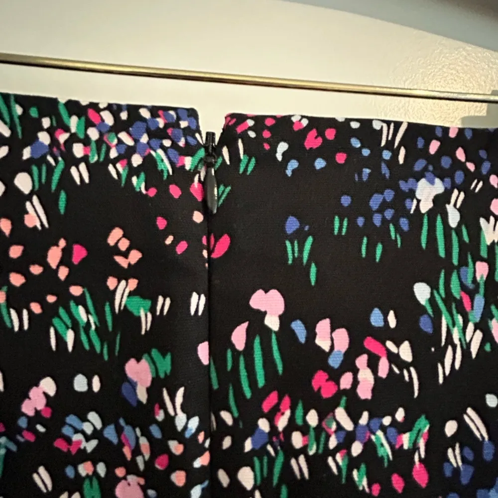 Talbots Skirt Black Pink Size 12 - Image 5