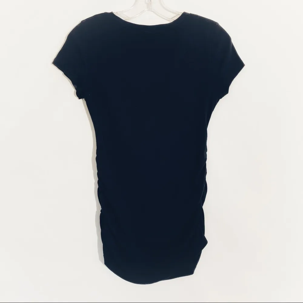 Motherhood Maternity Black Scoopneck Tee Small - Image 4