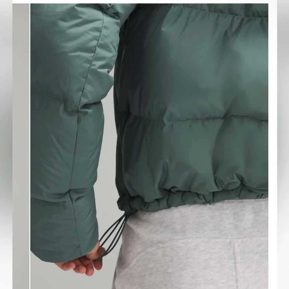 NWT Wunder Puff Cropped Jacket / Medium Forect - Image 6