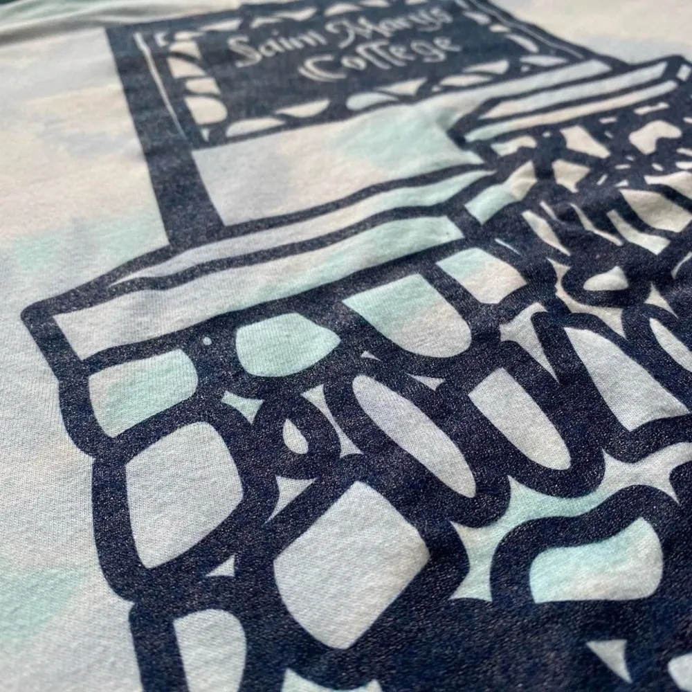 Saint Mary’s College shirt Blue Size M - Image 7