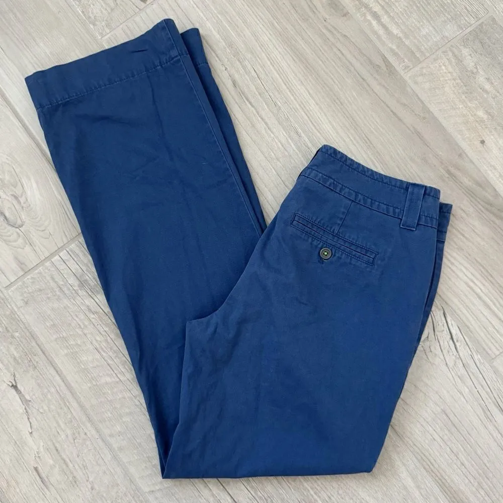 Lilly Pulitzer Main Line Fit Navy Mid Rise Wide Leg Trouser Pants Women’s Size 6 - Image 4