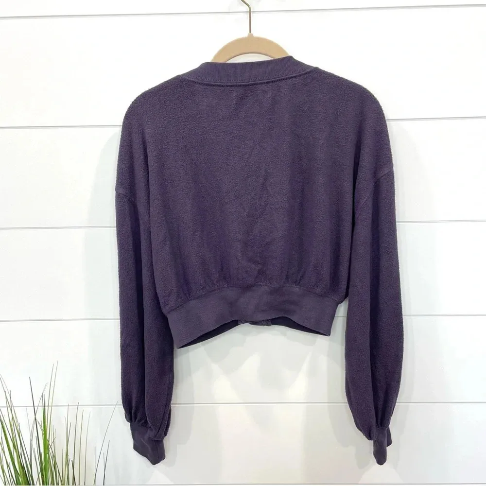 Urban Outfitters Sofia Pocket Cardigan Purple Small - Image 9