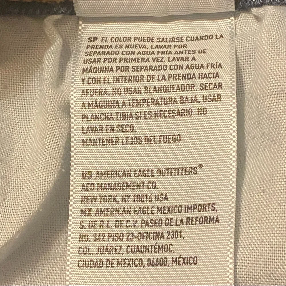 American Eagle Outfitters Hi Rise Super Stretch Shortie raw hem‎ denim shorts 6 - Image 11