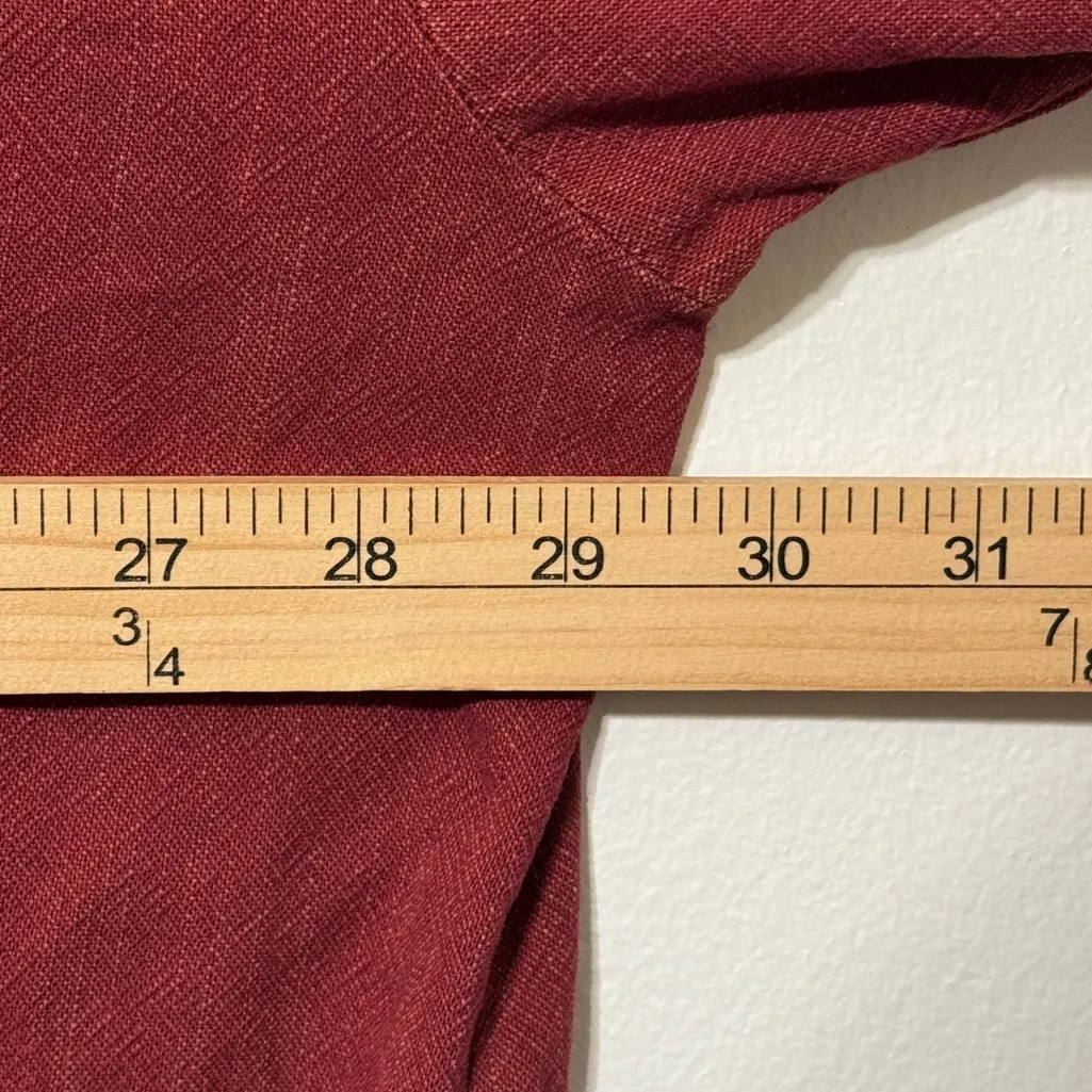 Anthropologie Avery Embroidered Kimono Jacket Size Large Oversized Button Up - Image 9