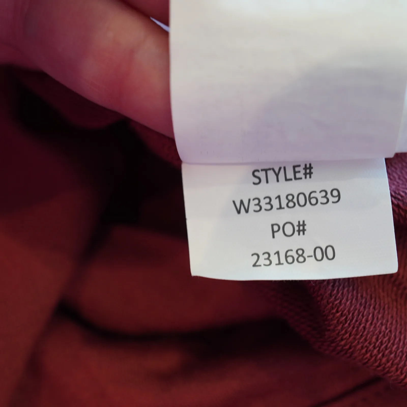 Prana Womens Burgundy Cowl Neck Short Sleeve‎ Hoodie Dress Size S Modal Casual - Image 10