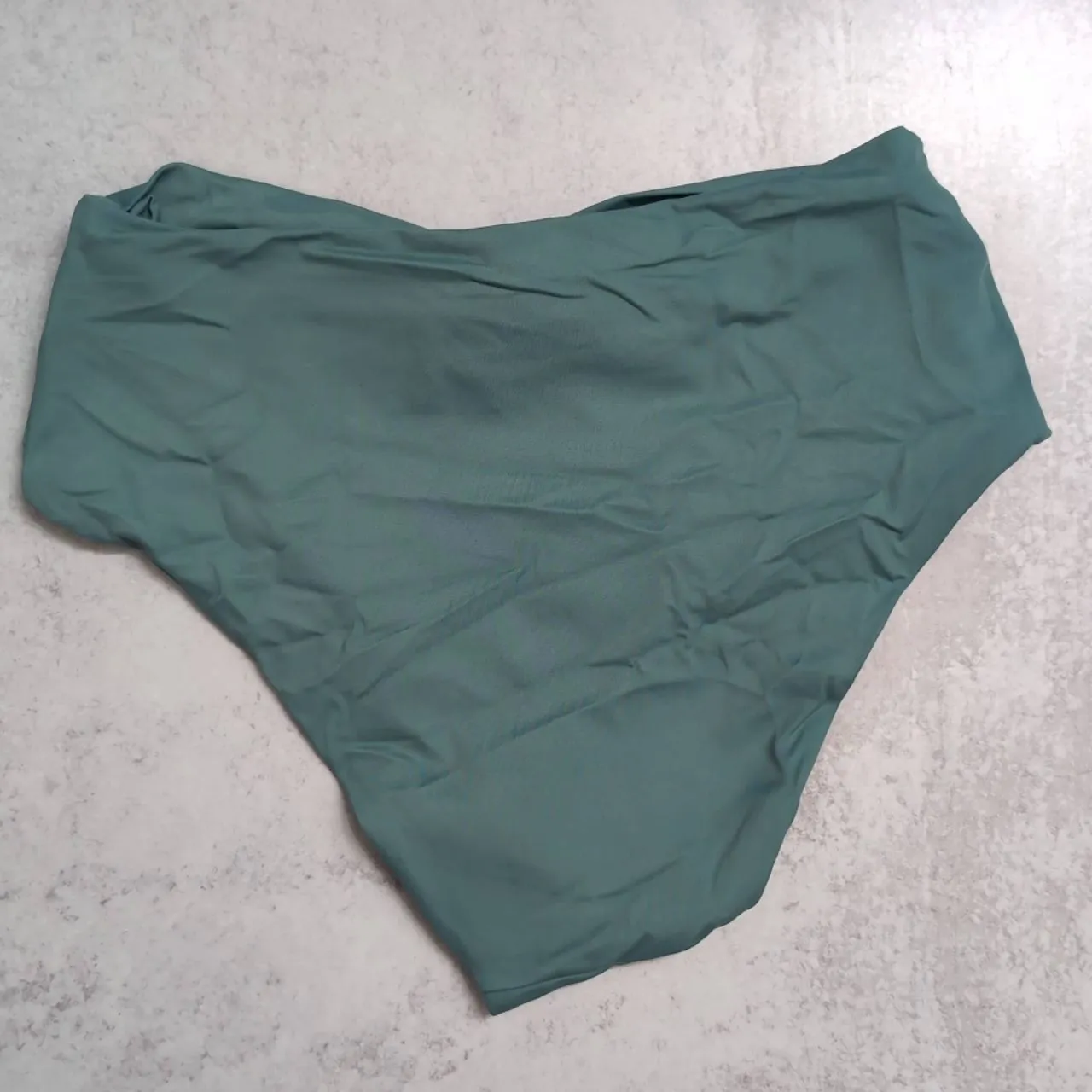 NWT Andie The Portofino Bottom Bay Twisted High Waist Solid Swim Bottom XS - Image 3