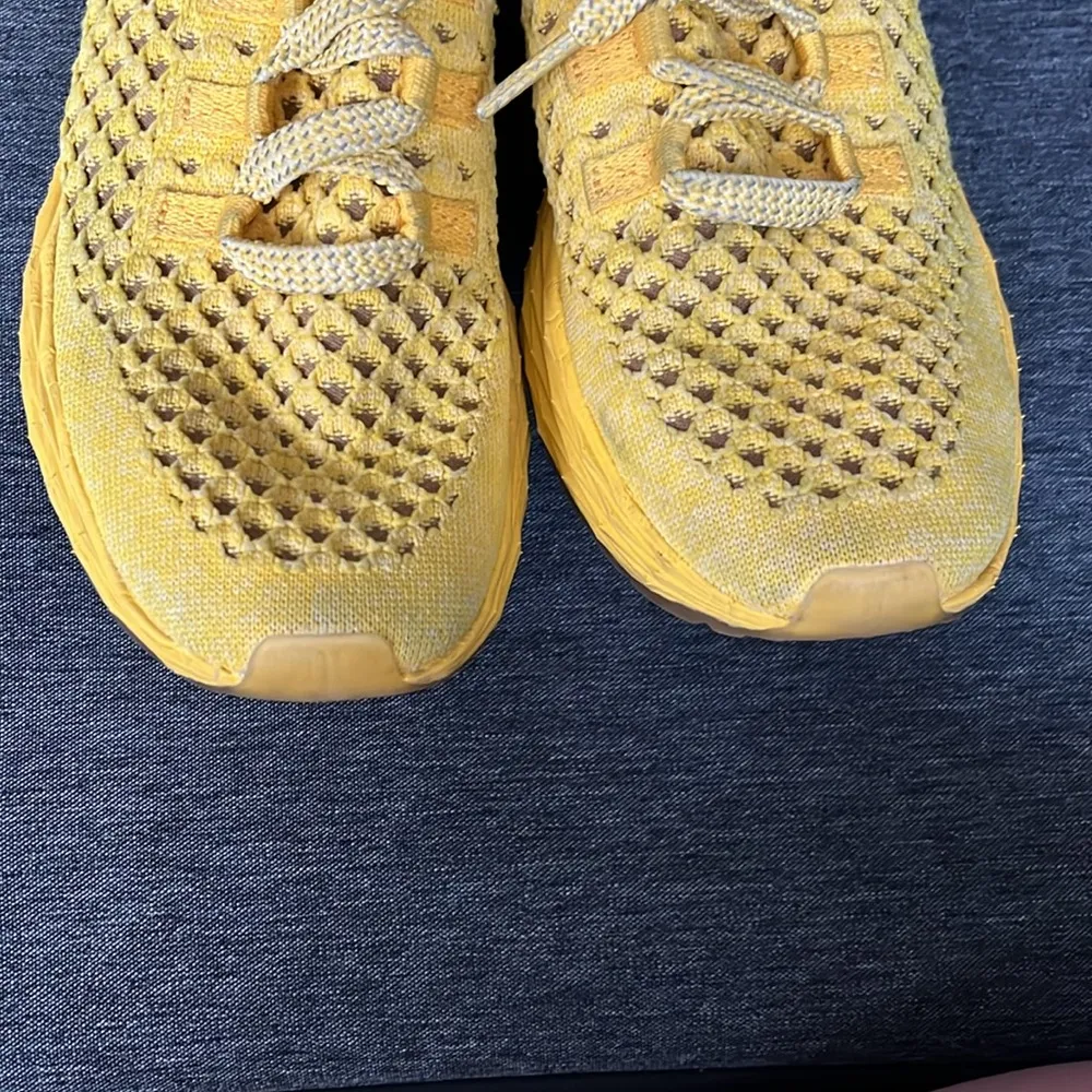 NOBULL Lemon Drop Knit Runner Yellow Sneakers Size 8 Mens 9.5 Womens - Image 5