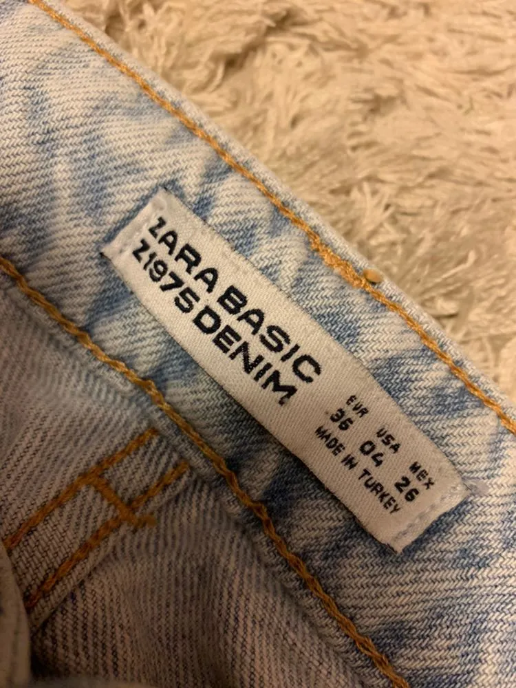 ZARA Fringe Jeans - Image 6