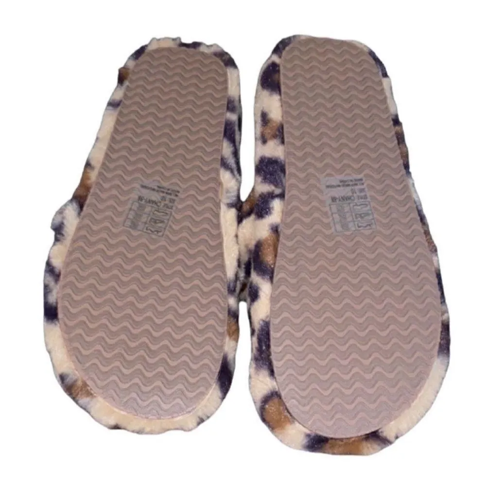 Yoki Brown Tan Leopard Print Sandals(Size 10) - Image 5