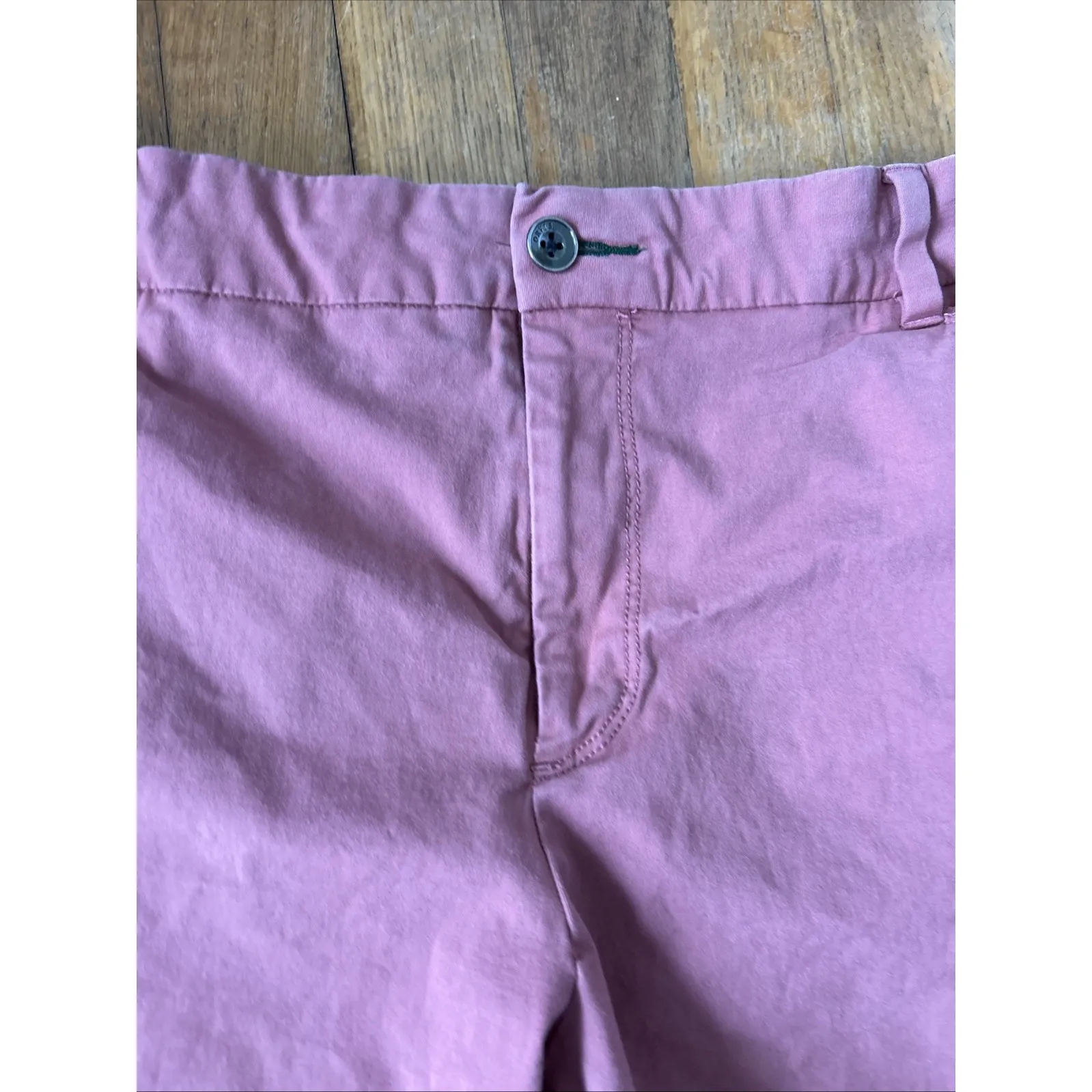 Orvis‎ Women Plus Sz 20 Shorts Mauve Canvas Chinos Long Bermuda Stretch - Image 2