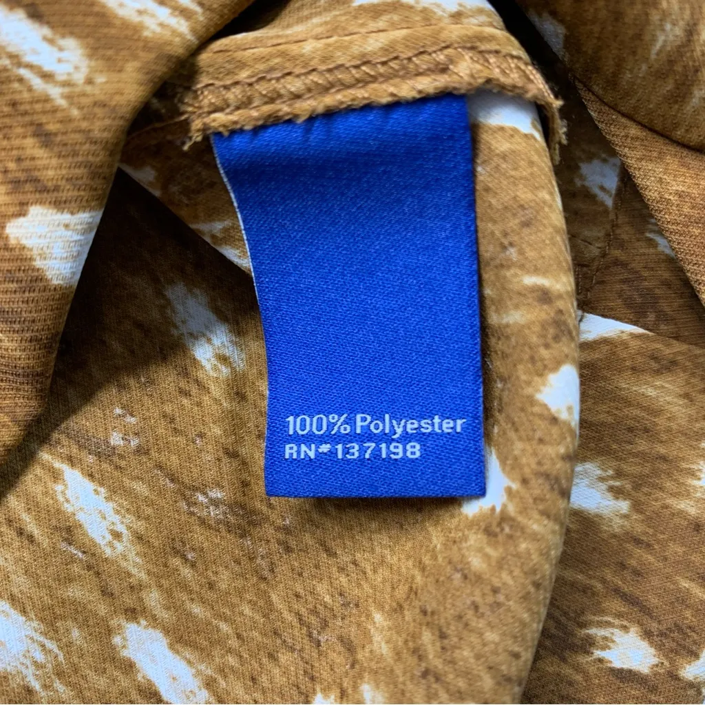 Apt. 9  Brown and White Patterned Top - Image 8