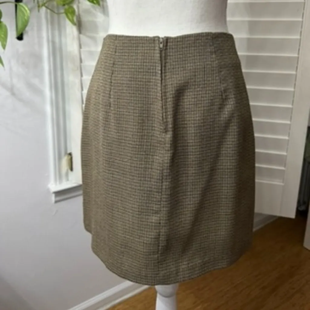 Vintage Plaid Skirt - Image 3