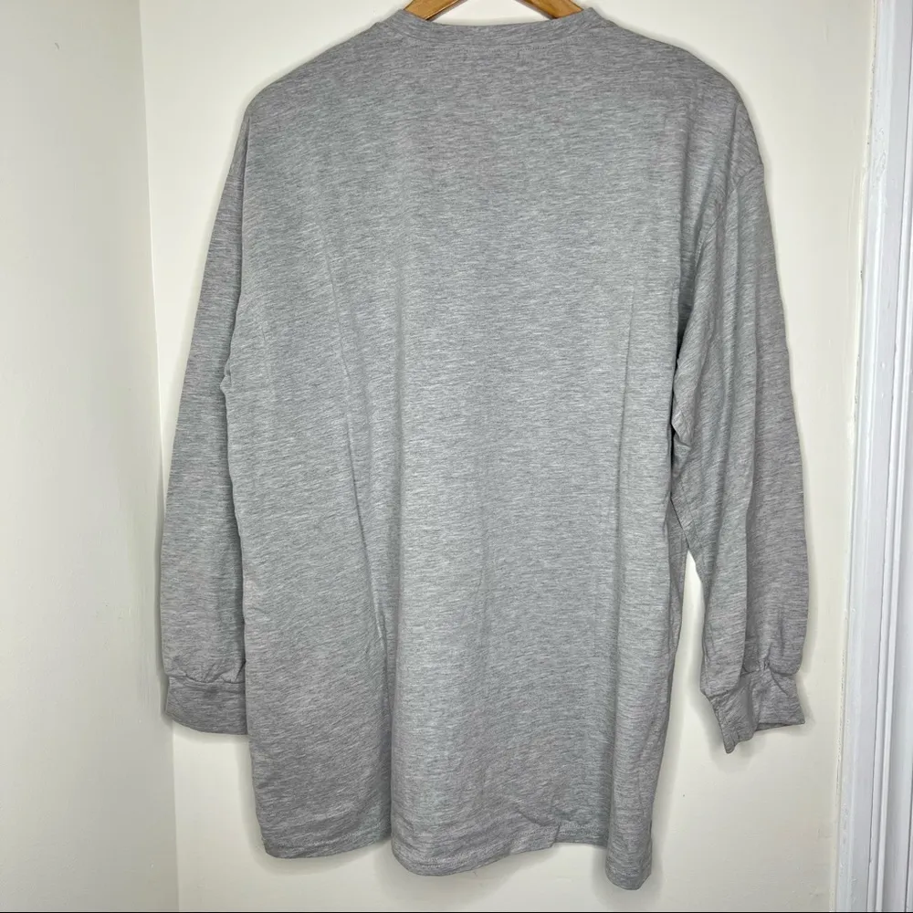 Shein San Francisco California oversized Long Sleeve Shirt - Image 3