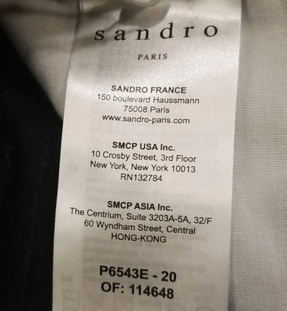 💕SANDRO💕 Rudolphe High Waist Flared Leg Jeans ~ Black 42 EU NWT - Image 16