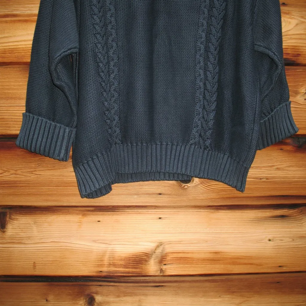 NWT TOMMY BAHAMA Sea Glass Pineapple Cable Sweater - Image 9