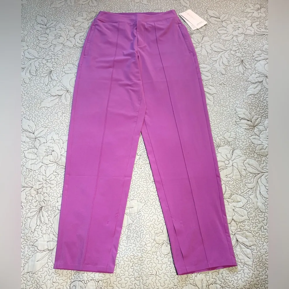 ATHLETA  Brooklyn Heights Vienna Slim Pants in Jazzy Purple #882642 NWT Sz 2 - Image 3