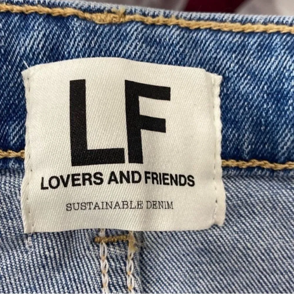 Lovers + Friends Greyson Ultra High Rise Slim Bootcut Jeans Size 27 Skyline - Image 6