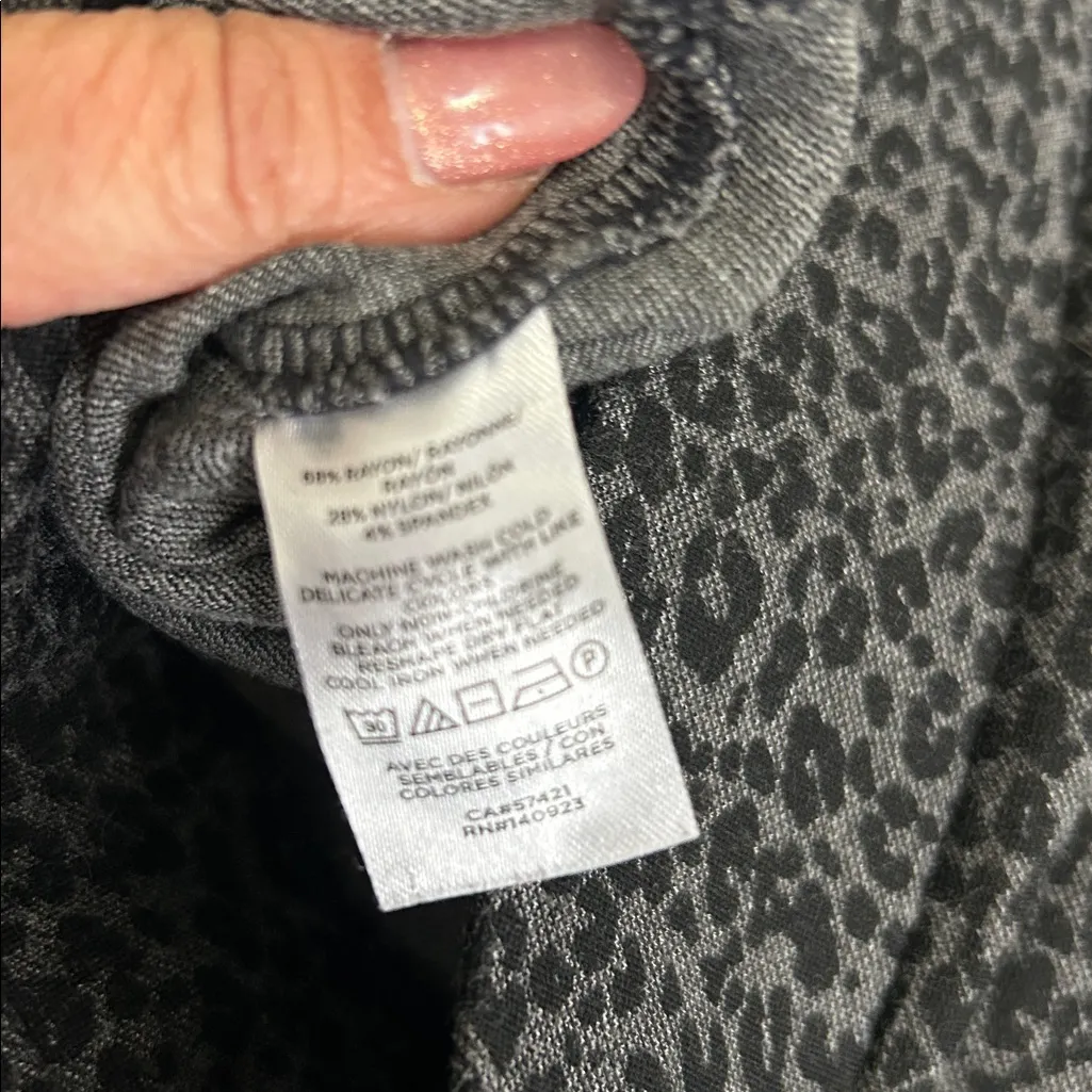 Loft  Ponte Printed Leggings Two Pair Bundle - Image 7