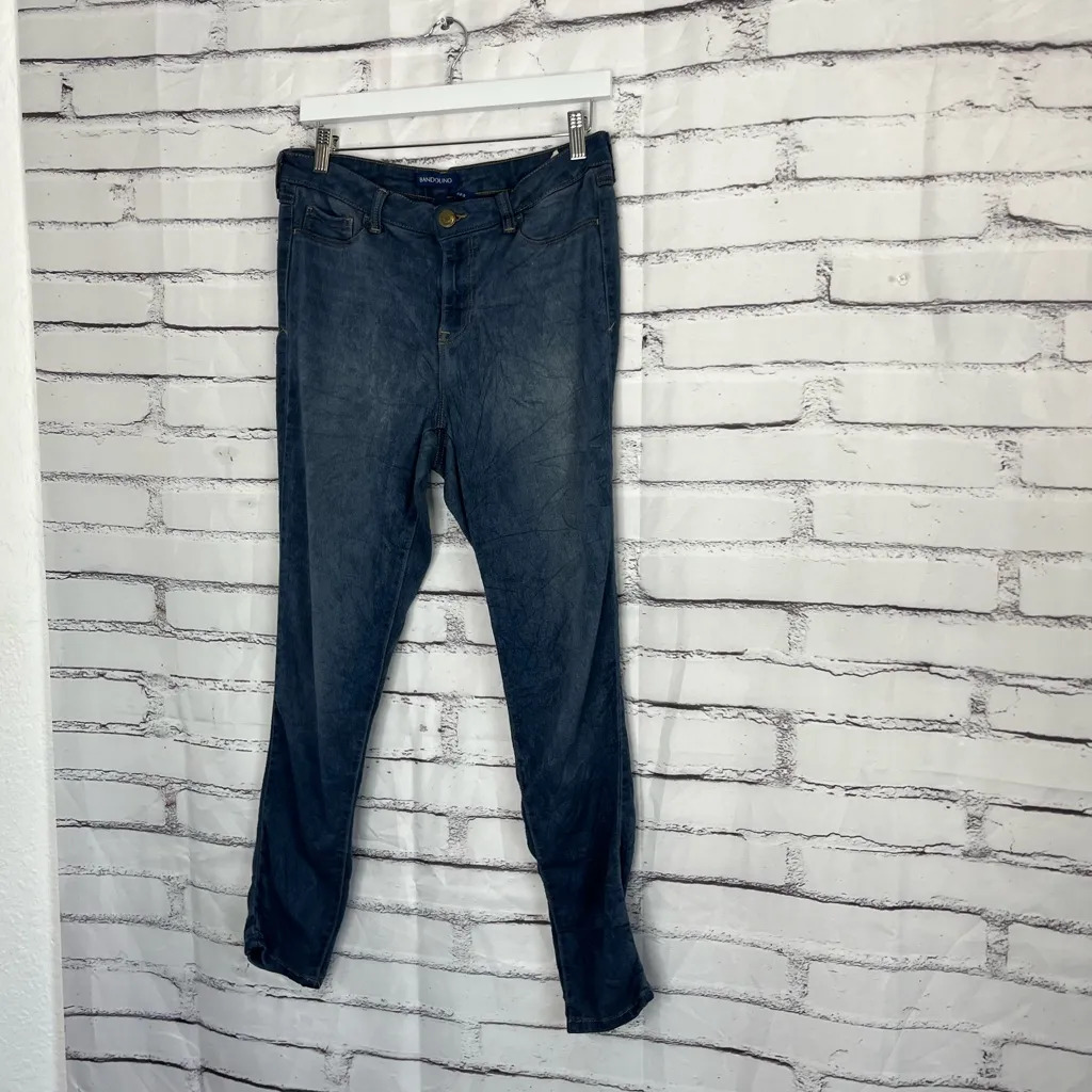 Bandolino Thea Jeans Women’s Size 10 Light Wash Blue High Rise Skinny Stretch - Image 8