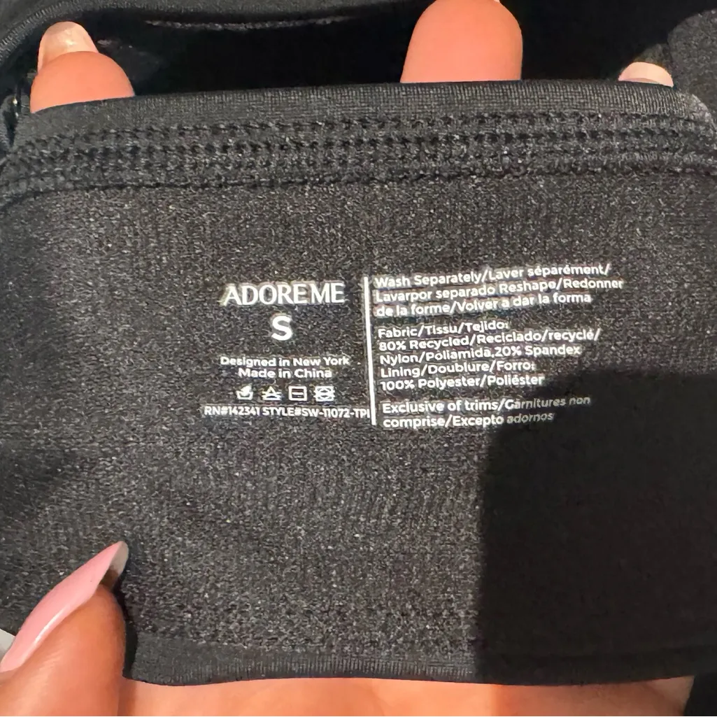 Adore Me  Black Bralette - Image 9