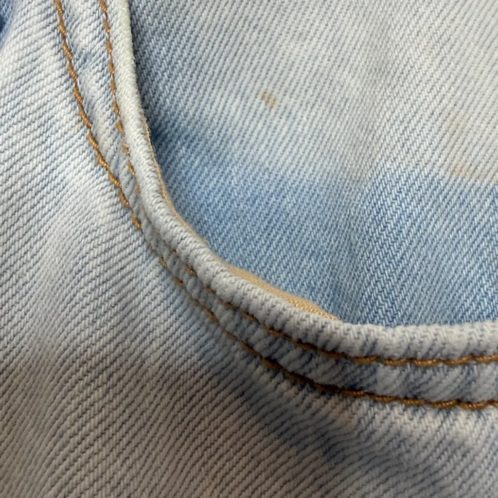 Rag & Bone Alissa High-Rise Barrel Jeans Light Blue 27” Waist - Image 10