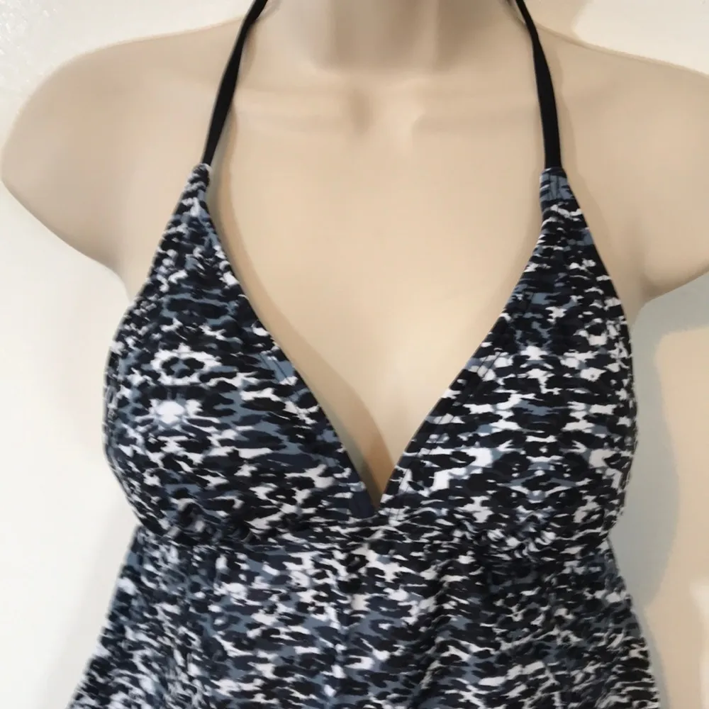 Mossimo Black Tankini Top S NWT - Image 2