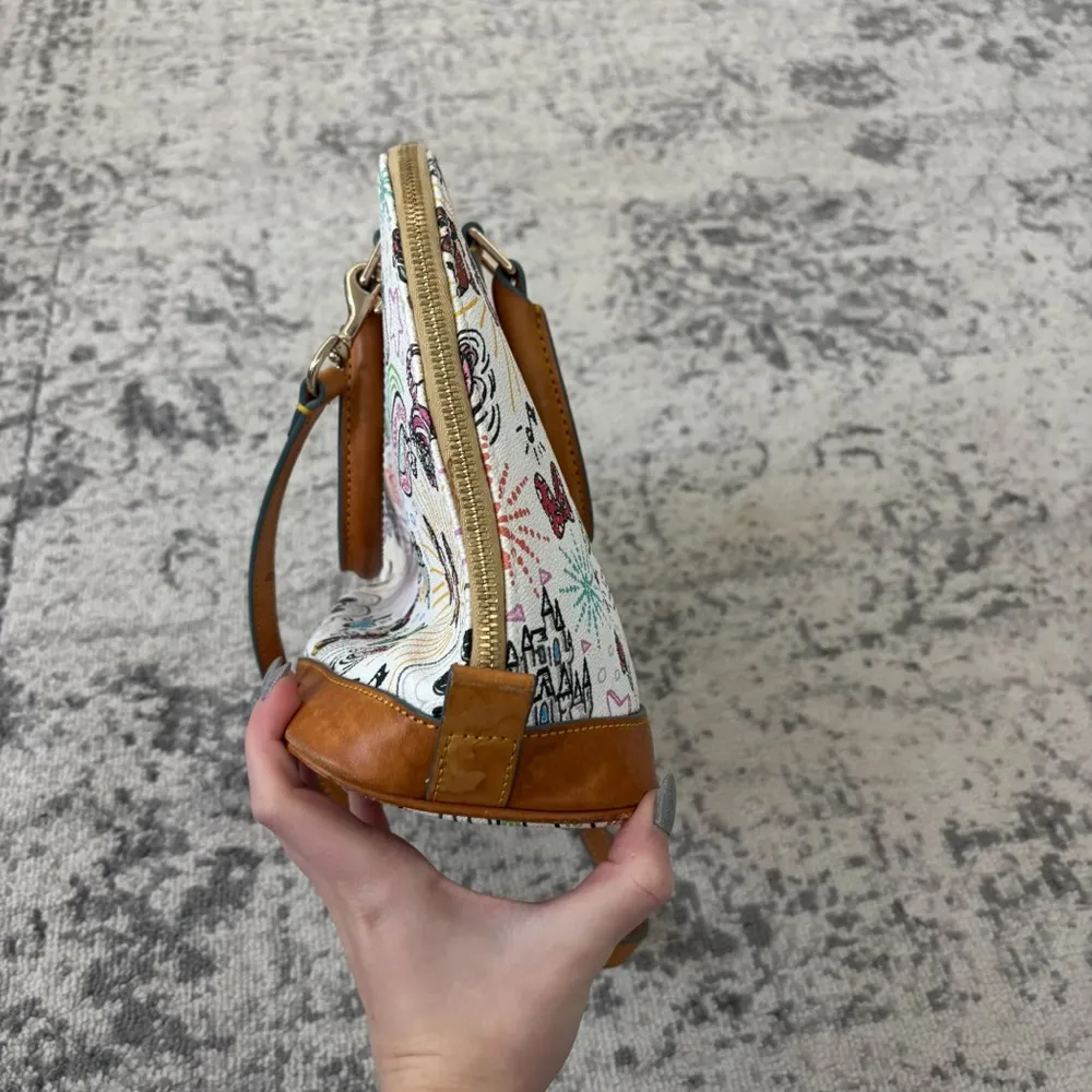 Disney Dooney & Bourke Sketch Zip Satchel Cosmetic Case - Image 15