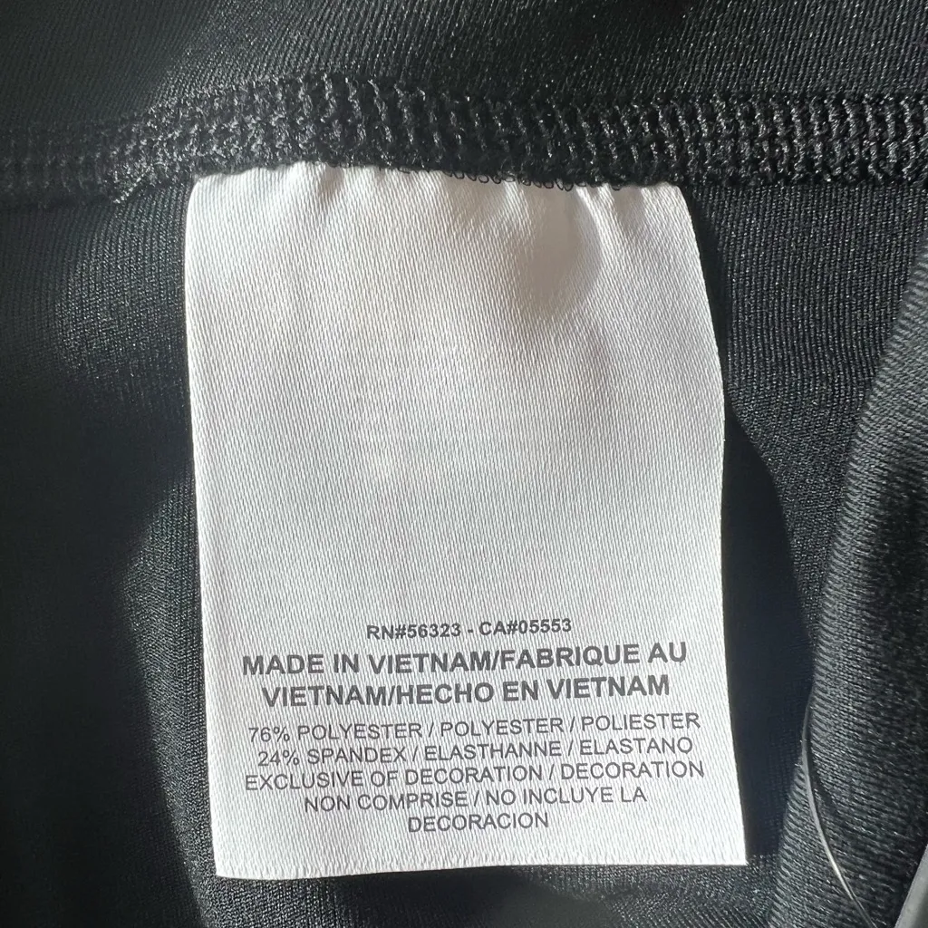 Nike NWT Nike One Luxe Women’s Dri-FIT Mid-Rise Black/Clear Leggings - Image 12