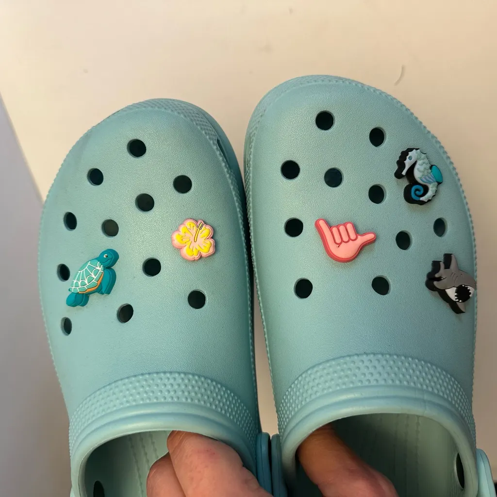 Crocs Classic Platform Clogs Black Women's Size 10 - Image 5