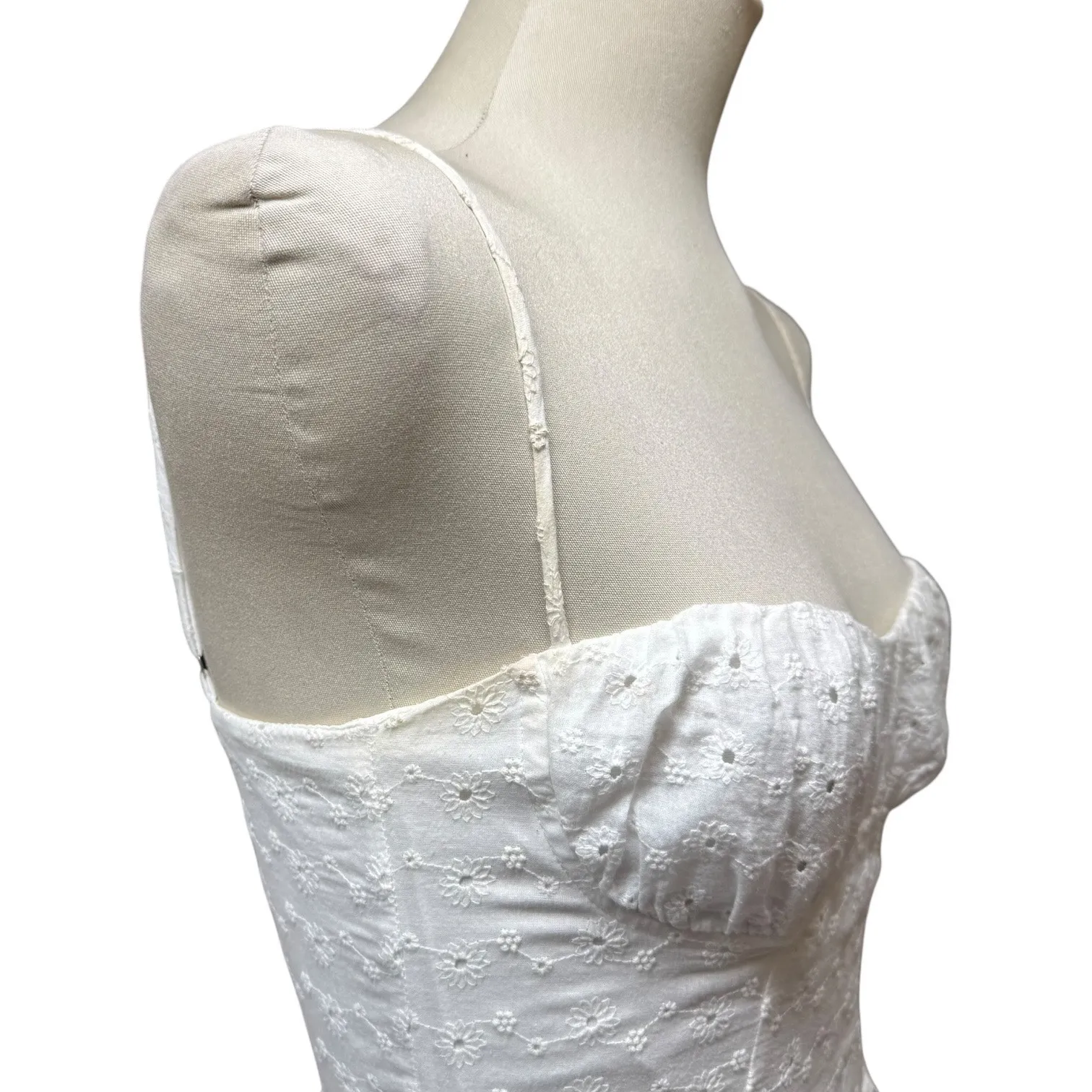 Princess Polly Mckilah Mini Dress White 6 - Image 7