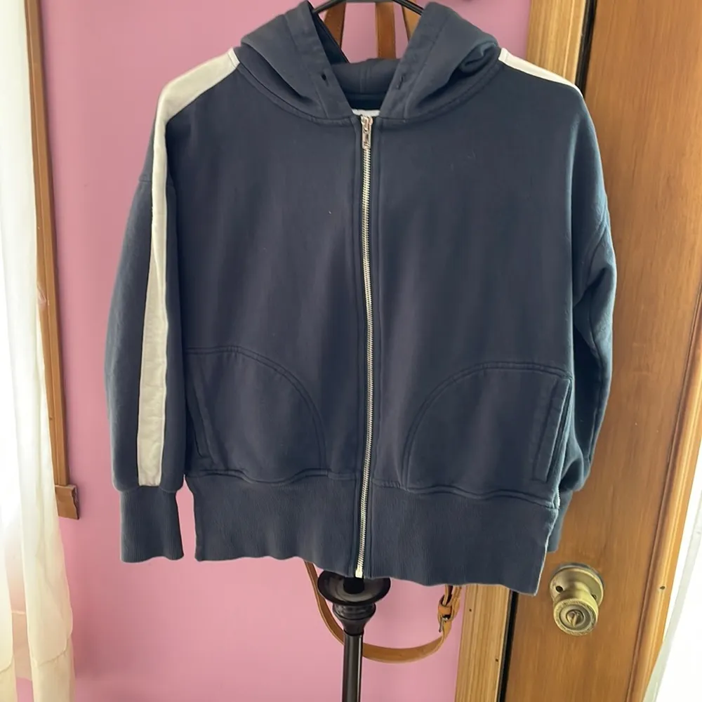 Allfenix jade side zip navy blue size xs - Image 2