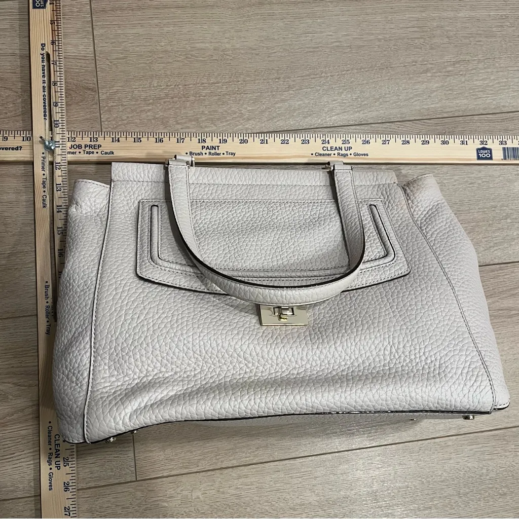 NWT Kate Spade Thatcher Everett Way Pebble Leather Shoulder Bag Tote - Image 2