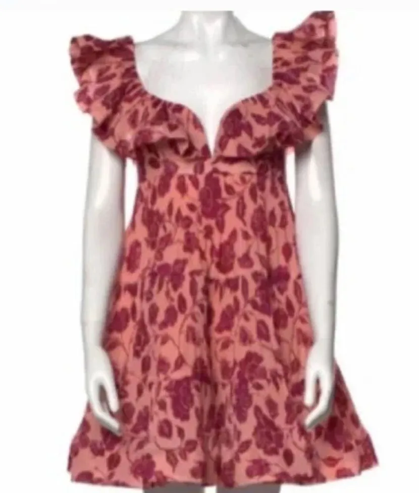 NWT zimmermann Lovestruck pleated dress - Image 8