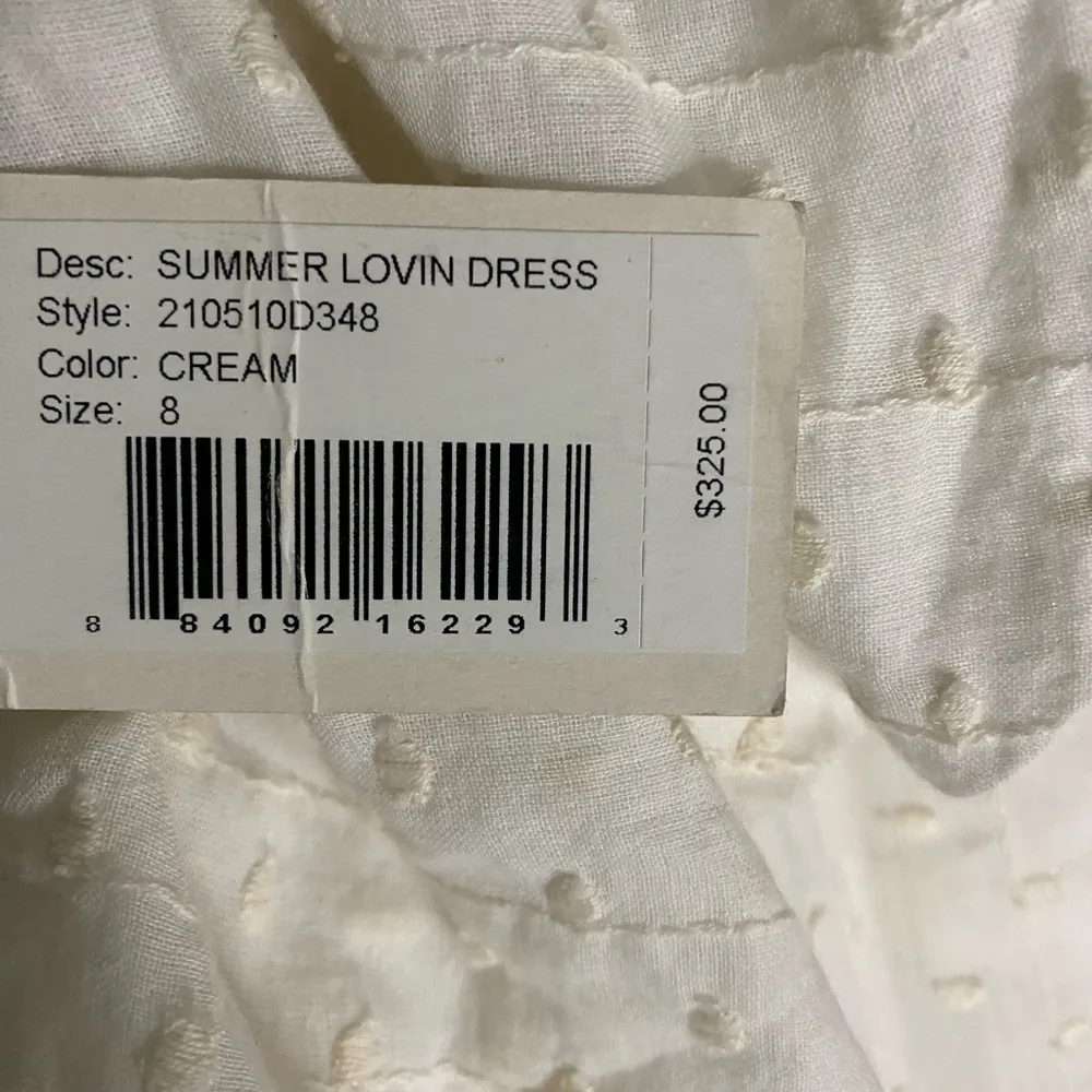 Rebecca Taylor White dress  Asymmetrical Ruffled Sundress mini - Image 8