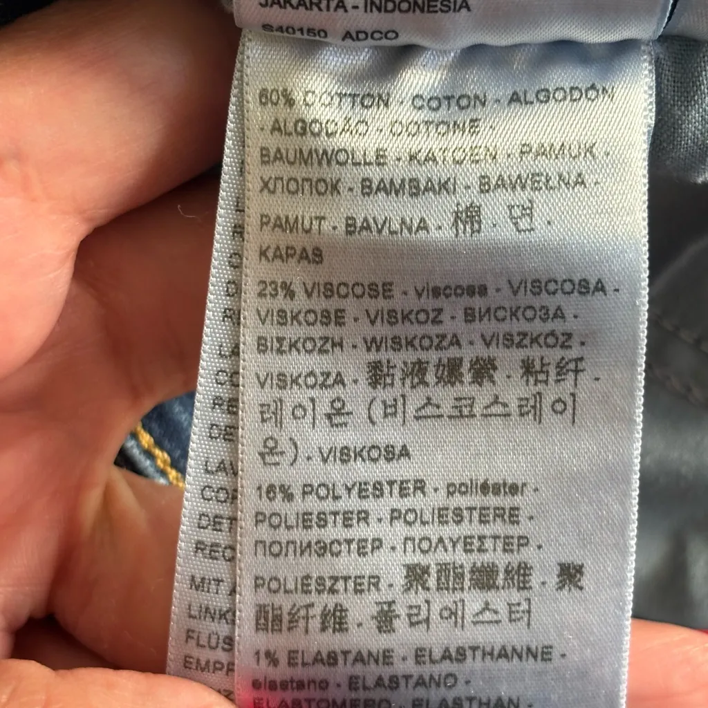 Levi's 721 Women's Skinny Jeans in Deep Blue - Image 8